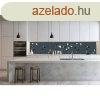 Wallplex PLUS+ falburkol hll konyhapanel Terazzo2 4 mre