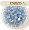 Preciosa bicone gyngy - Light Sapphire Opal AB 2X - 4mm