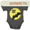 Rvid ujj baba body "Baby Bat" felirattal