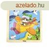 Fa kpes kirak puzzle Viga 9 db Replgpek