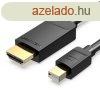 Vention HDMI/M -> HDMI/F (8K,hosszabbt, fekete), 1,5m, 