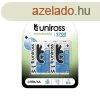 Elem tlthet akku AA ceruza HR6 2700mah 4 db/csomag, Uniros