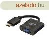 ACT AC7535 HDMI-A male to VGA female adapter with audio Blac