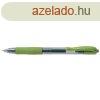 Zselstoll 0,7mm, nyomgombos Pilot G-2, rsszn lime zld