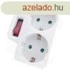 Entac EPAG-2EE-SW hlzati adapter 2 aljzat (2 fldelt) kapc