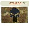 WARAGOD FELVARR Reflective Fabric Punisher Patch Multicam