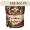 Carnilove Dog tasakos Pat Venison with Strawberry Leaves - 