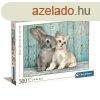 llatos Cat and Bunny 500 db-os puzzle Clementoni