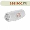 JBL CHARGE 5 WHITE bluetooth hangszr