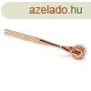  Three-Row Wartenberg Pinwheel Rose Gold 