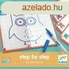 Djeco Rajzols lpsrl lpsre - Tkrkp rajz - Step by st