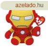 Beanie Babies plss figura Marvel IRON MAN, 15 cm