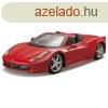 Bburago Ferrari 458 Spider versenyaut 1:24