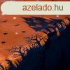 Halloween-i asztaltert - alumnium hats - 137 x 183 cm -