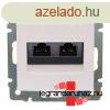 Legrand Valena 2xRJ45 LCS2 Cat.5e UTP informatikai csatlakoz