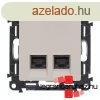 Legrand Valena Life 2xRJ45 Cat. 6A STP csatlakozaljzat elef