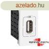 Legrand Program Mosaic USB tlt aljzat, 1,5A, 1 modulos, fe