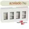 Legrand Program Mosaic keret 4x4 modulos, fehr , Legrand 07