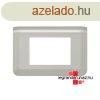 Legrand Program Mosaic keret 1x3 modulos, alumnium , Legran