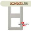 Legrand Program Mosaic keret 2x2 modulos, fggleges, Alumn