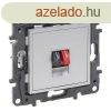 Legrand Nilo Step hangszr aljzat, alumnium, Legrand 8633