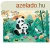 Djeco Formadobozos puzzle - Pici Panda Cuki - Leo the panda