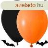 20db halloweeni lufi - fekete/narancssrga