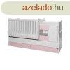 Lorelli MiniMax kombi gy 72x190 - White / Orchid Pink