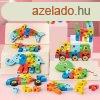 3D-s Montessori fa puzzle jtk gyerekeknek - Dn 1 tmj 