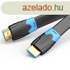 Vention Flat HDMI A male - HDMI A male cable 3m Black