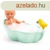 Djeco Frdkd jtkbabknak - Kk, srga madrral - Bathtub