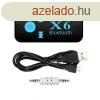 X6 Bluetooth AUX adapter SD krtya foglalattal