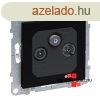 Legrand Suno TV-Rdi-SAT aljzat, vgzr, 10 dB fekete, Leg