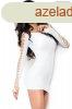 CR 3608 SM White seamless Minidress