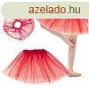 Tulle tutu szoknya jelmez piros