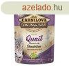 Carnilove Cat tasakos Quail with Dandelion for sterilized - 