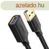 UGREEN USB 3.0 hosszabbt kbel 3m apa (fekete)