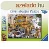 Ravensburger: Puzzle 150 db - llati iskola