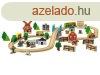 PlayTive Farm Wooden Train Set - 57 darabos falusi gazdasg 