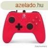 PowerA Wired Nintendo Switch Raspberry Red vezetkes kontrol