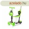 Chipolino Kiddy Evo roller tolkarral - Green Graffiti