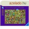 Ravensburger: Puzzle 18 000 db - Varzslatos knyves szekrn