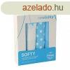 Pamut tetra pelenka New Baby Softy nyomtatott mintval 70 x 