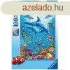 Ravensburger: Puzzle 100 db - Delfin a vzben