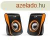 Genius SP-Q180 Speaker Black/Orange