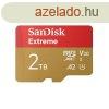 Sandisk 2TB microSDXC Class 10 U3 V30 A2 Extreme + adapterre