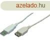 LogiLink USB-A 2.0 - USB-A 2.0 M/F adatkbel hosszabbt 3m 