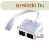 Roline RJ45 CAT5e UTP -> 2db RJ45 CAT5e UTP M/F adapter