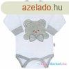 Luxus baba hossz ujj body New Baby Honey Bear 3D - 86 (12-