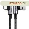 UGREEN US176 USB-USB-C kbel, 3A, 2m (fekete)